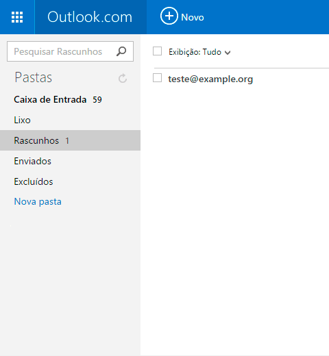 criar email outlook passo 3